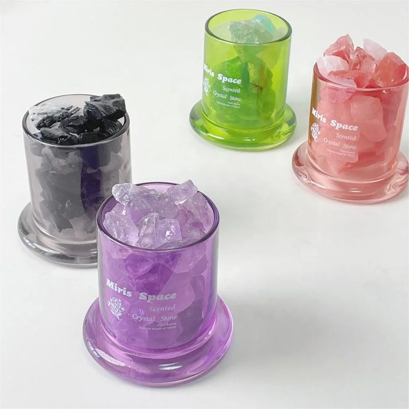 Private Label Fragrance Aroma Hotel Home Natural Crystal Rough Stone Decor Crystal Stones For Healing
