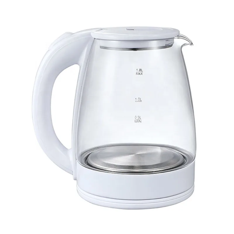 Yousdas 1.8l heating speed 4-6 minutes kettle new double wall glass electric kettle glass body water kettles
