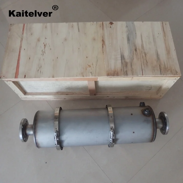 Diesel generator diesel catalytic smoke particulate filter converter