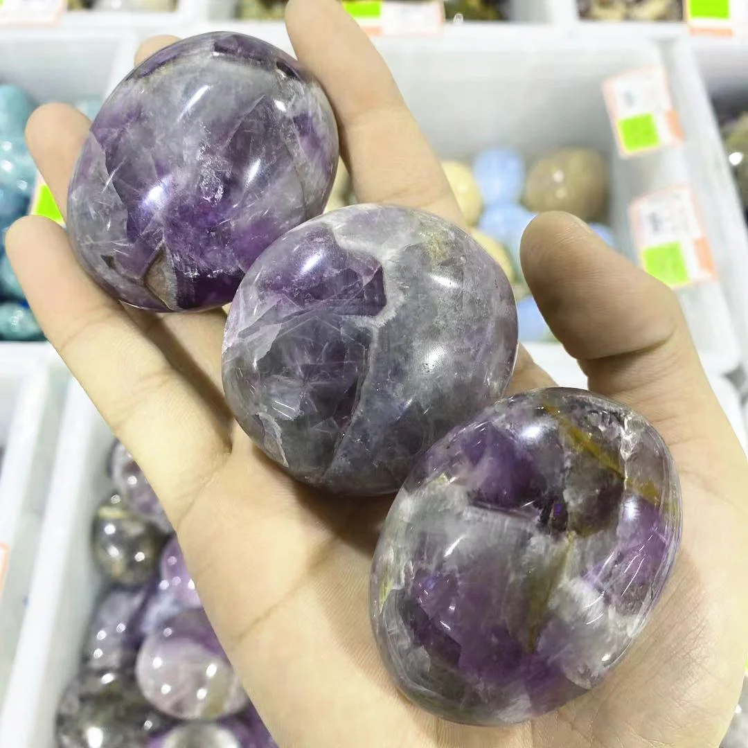 Оптовая продажа натуральные Исцеляющие кристаллы карманные драгоценные камни из агата пальмовый камень рейки Лабрадорита для украшения дома