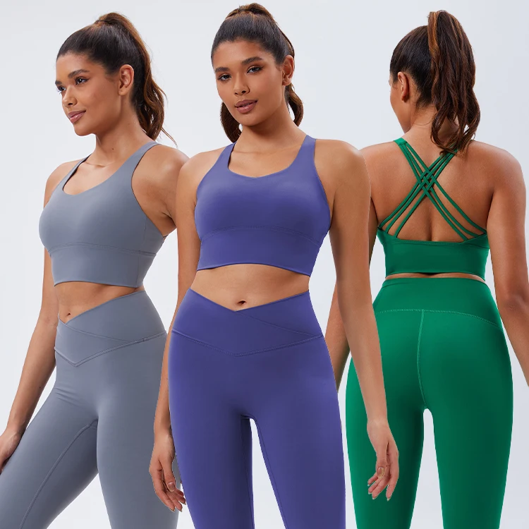 Gym clothing sets women plus size yoga sets high waist fitness sports activewear women eco friendly yoga workout sets for women