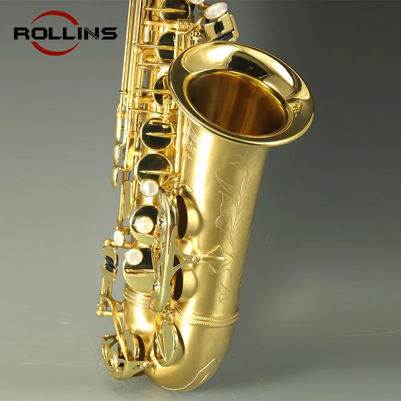 Popular Grade Classic Structure Gold Lacquer KSA-C2 Alto Saxophone