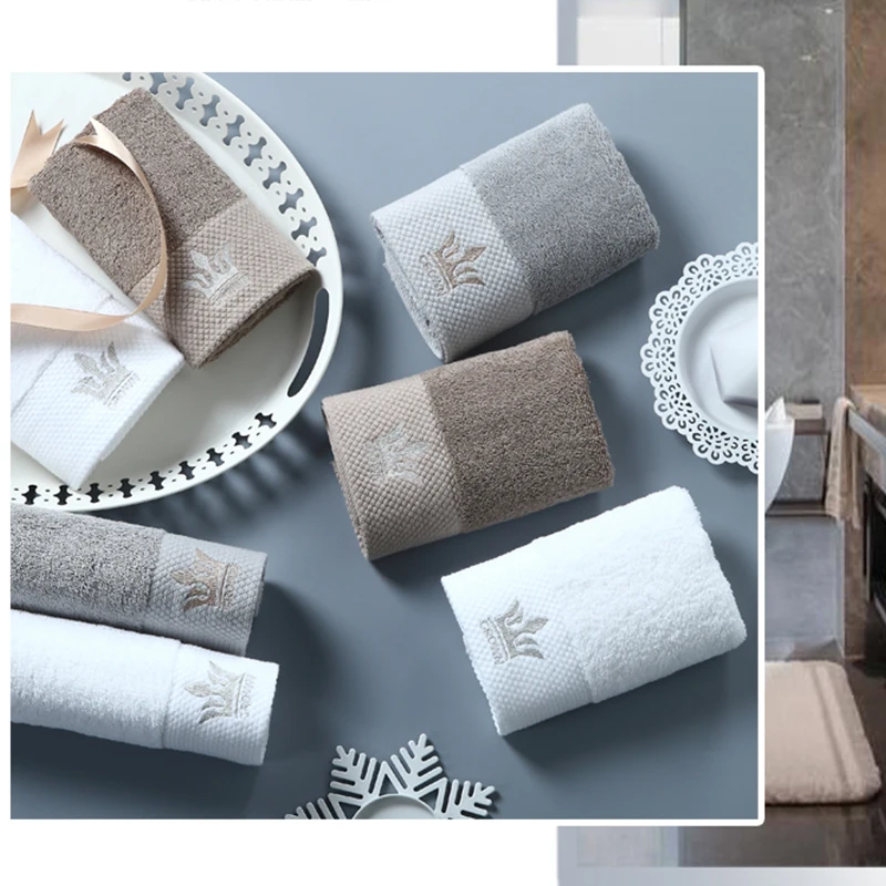 
China Wholesale Cheap 600 Gsm 100% Cotton Solid Color Dobby Bath Towel 