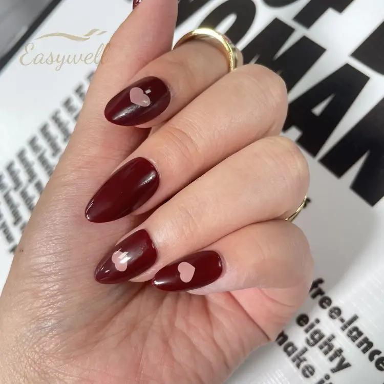 Hot selling luxury Custom Nails Private Label Long handmade Acrylic fingernails with glue Press On Nails