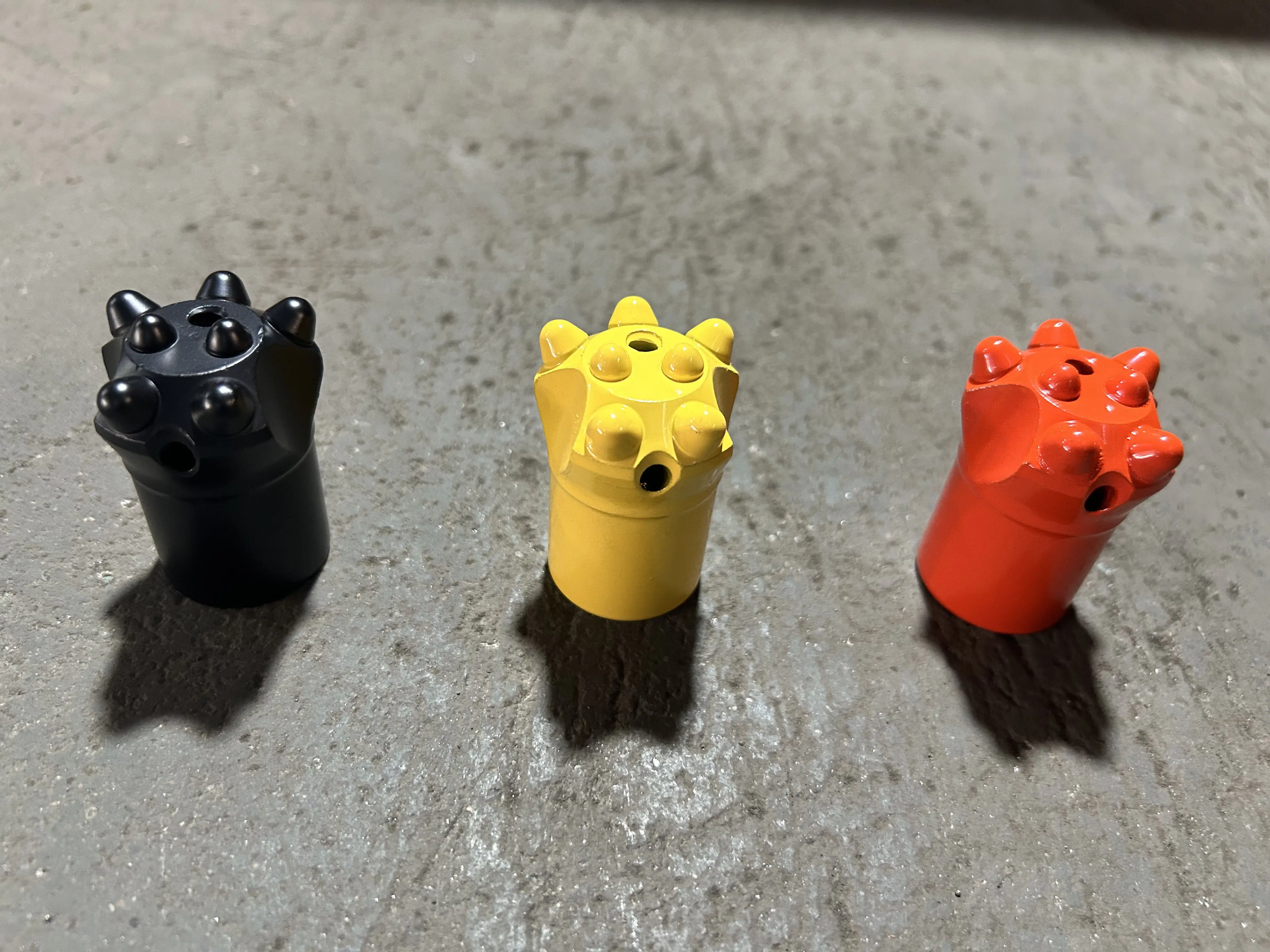 API Certified 32mm 7-Button 7-Degree Drill Bit Rod New & Used Forging Steel Drilling Tool Hard Rock Ore Mining Well Application