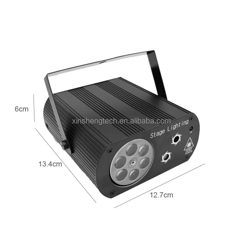 Mounted Ceiling Multicolor  DJ Laser Christmas Room Decoration Led Snowflake Disco Lights for Night Club Party Wedding KTV Lamp