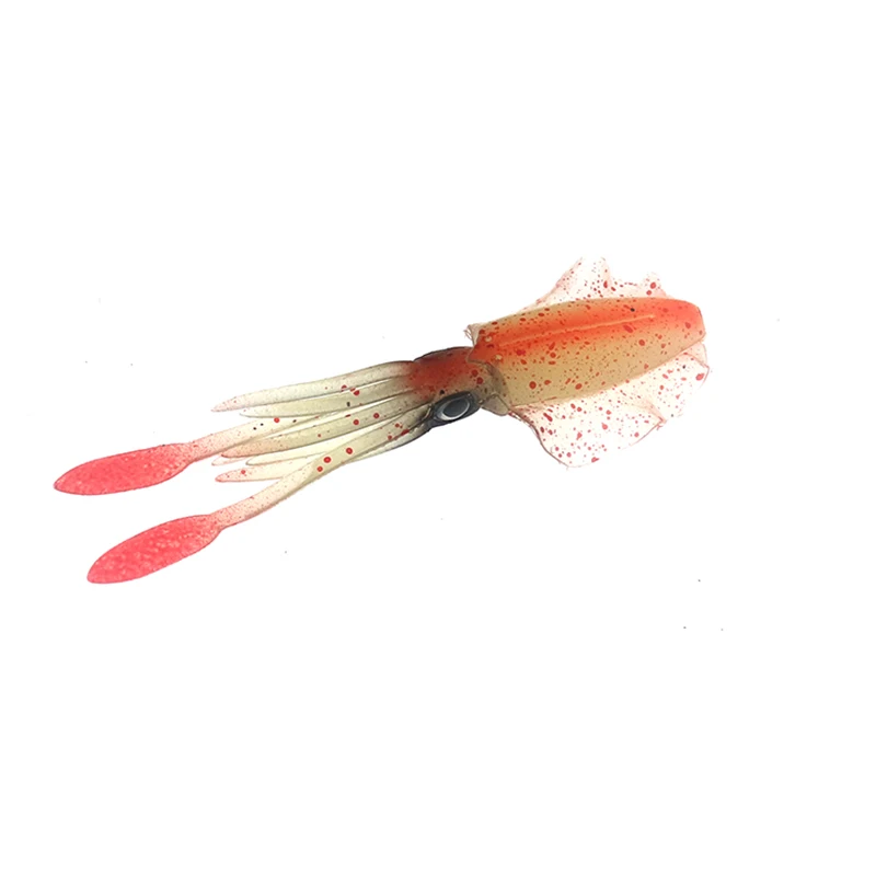 Fishing Soft Lure 7g 100mm Luminous/UV Squid Jig Fishing Lures Octopus Calamar For Sea Fishing Wobbler Bait Jigging