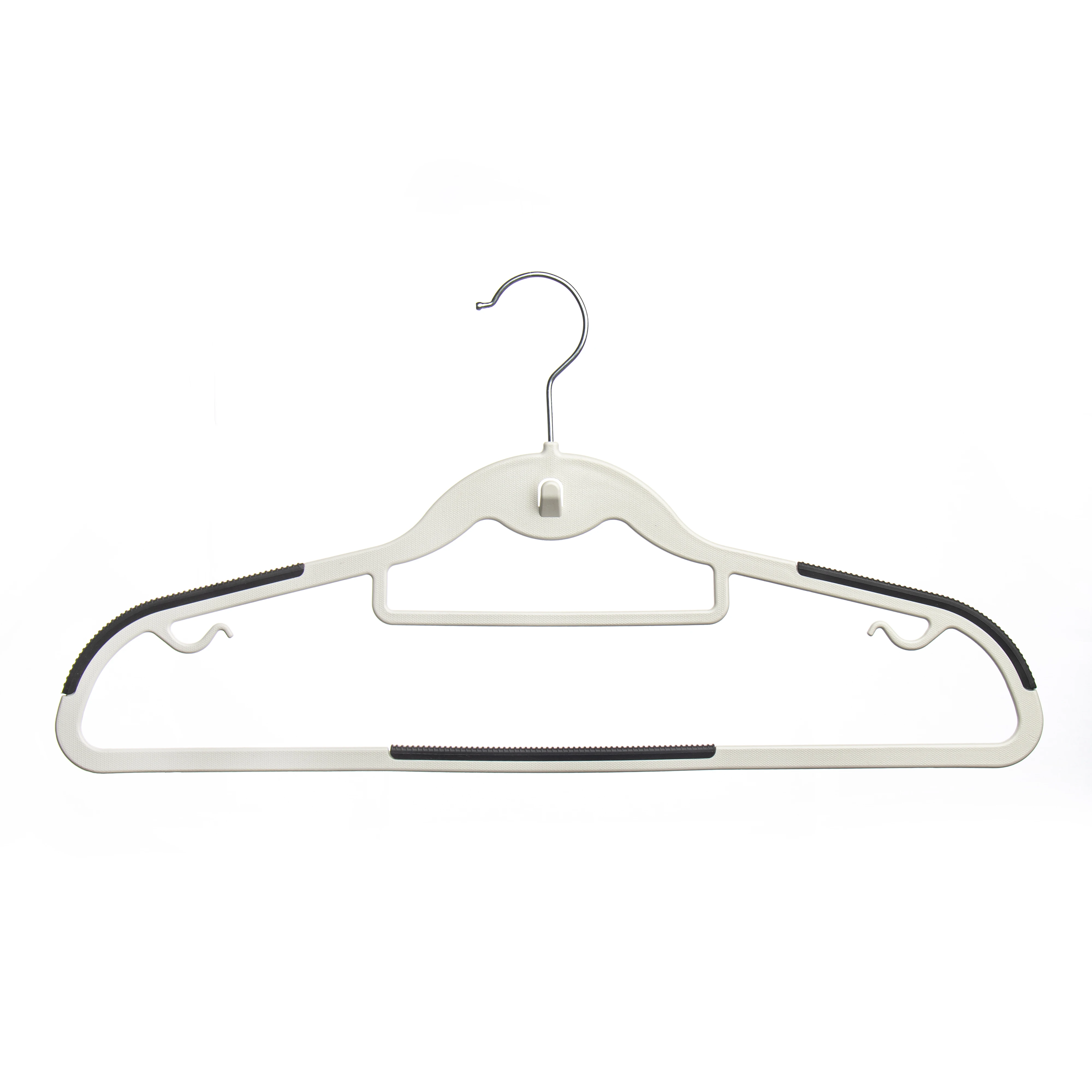 45cm Personalised Makapal Plastic Hangers Flexible and Wholesale Manufacturer for Shirt Storage