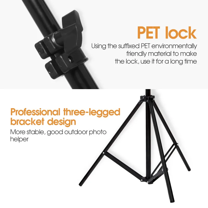 
Universal Portable Metal tripod stand Mount Digital Camera Tripod for Phone Selfie flash photo 