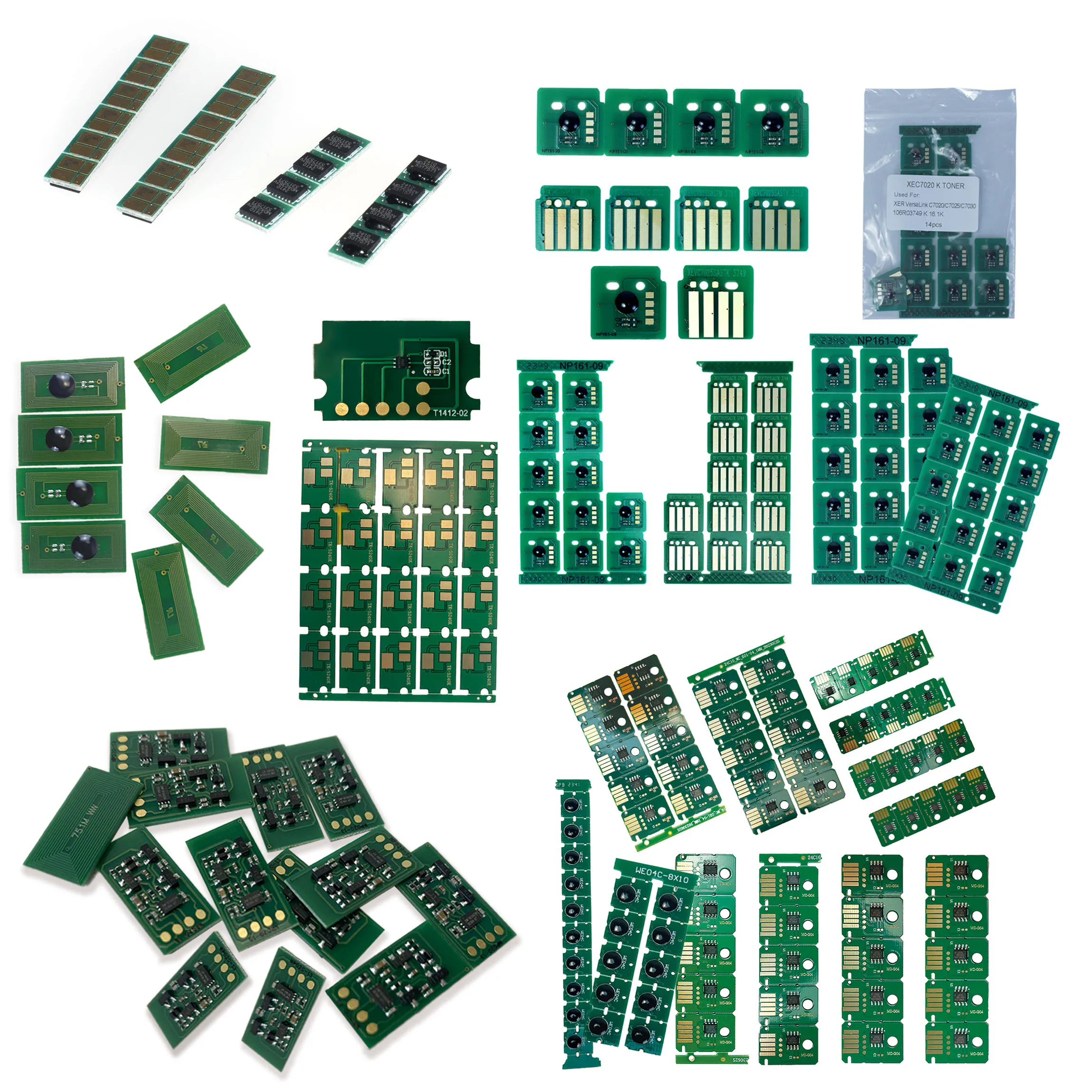 Горячие продажи чип Cf259a Cf276a Cf258a совместимые чипы для принтера Hp тонер-картридж