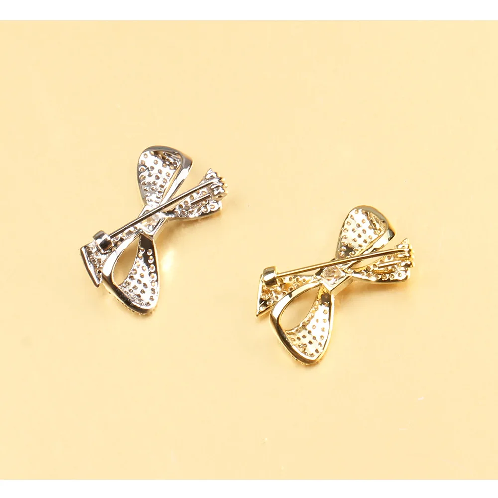Wholesale Women Bow tie Bowknot Brooch High Quality