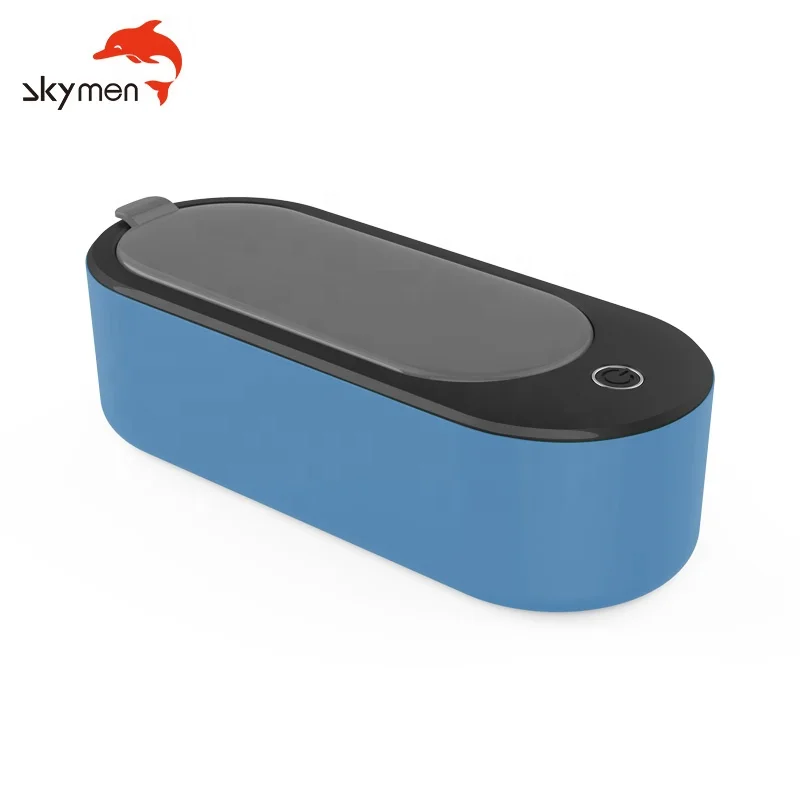 Skymen JP-912 portable mini home plastic ultrasonic cleaner jewelry dental ultrasonic eyeglass cleaner