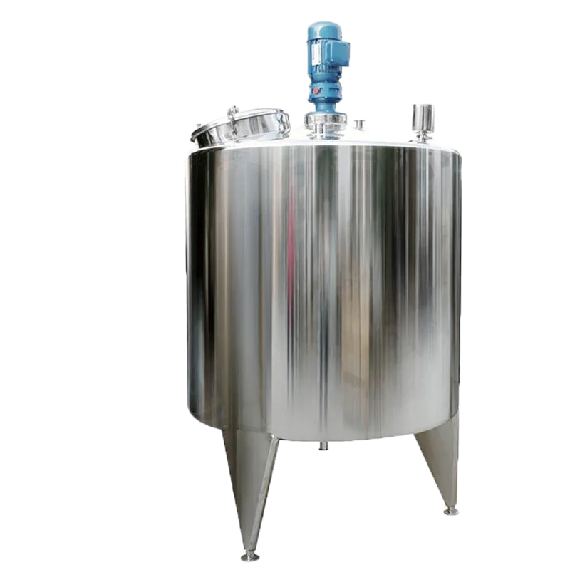 Stainless steel pharmaceutical liquid aseptic cosmetic tank oil juice  mixing storage tank