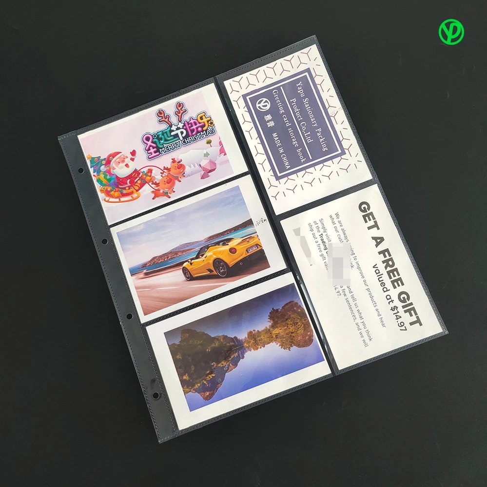 Horizontal and Vertical 4x6 Photos Album Book Extra Large Capacity Wedding Family Photo Card Refill Page Photocard Binder