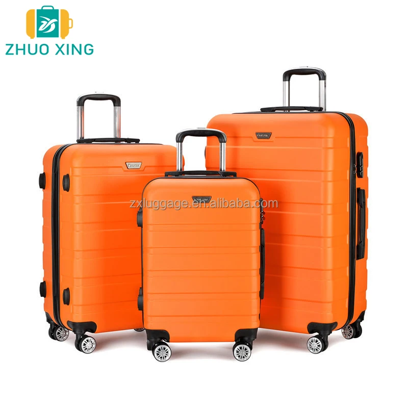 20/24/28inch sells well 4 wheels abs trolley bag luggage sets 3 piece