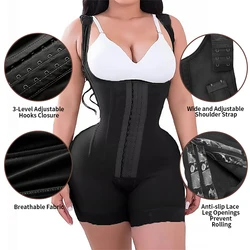 High Compression Fajas Colombianas Girdle With Steel Bones Corrective Waisted Butt Lifter Full Body Bbl Shaper Faja Shapewear