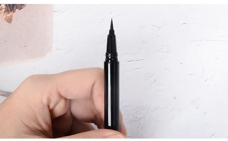 Amazon Hot Selling eyeliner pencil waterproof self adhesive Eye Liner fast dry private label liquid eyeliner
