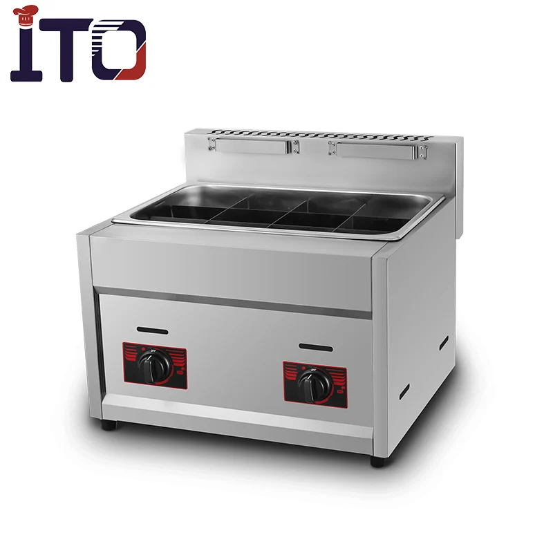 Gas Potato Crisp Chips Fryer Machine