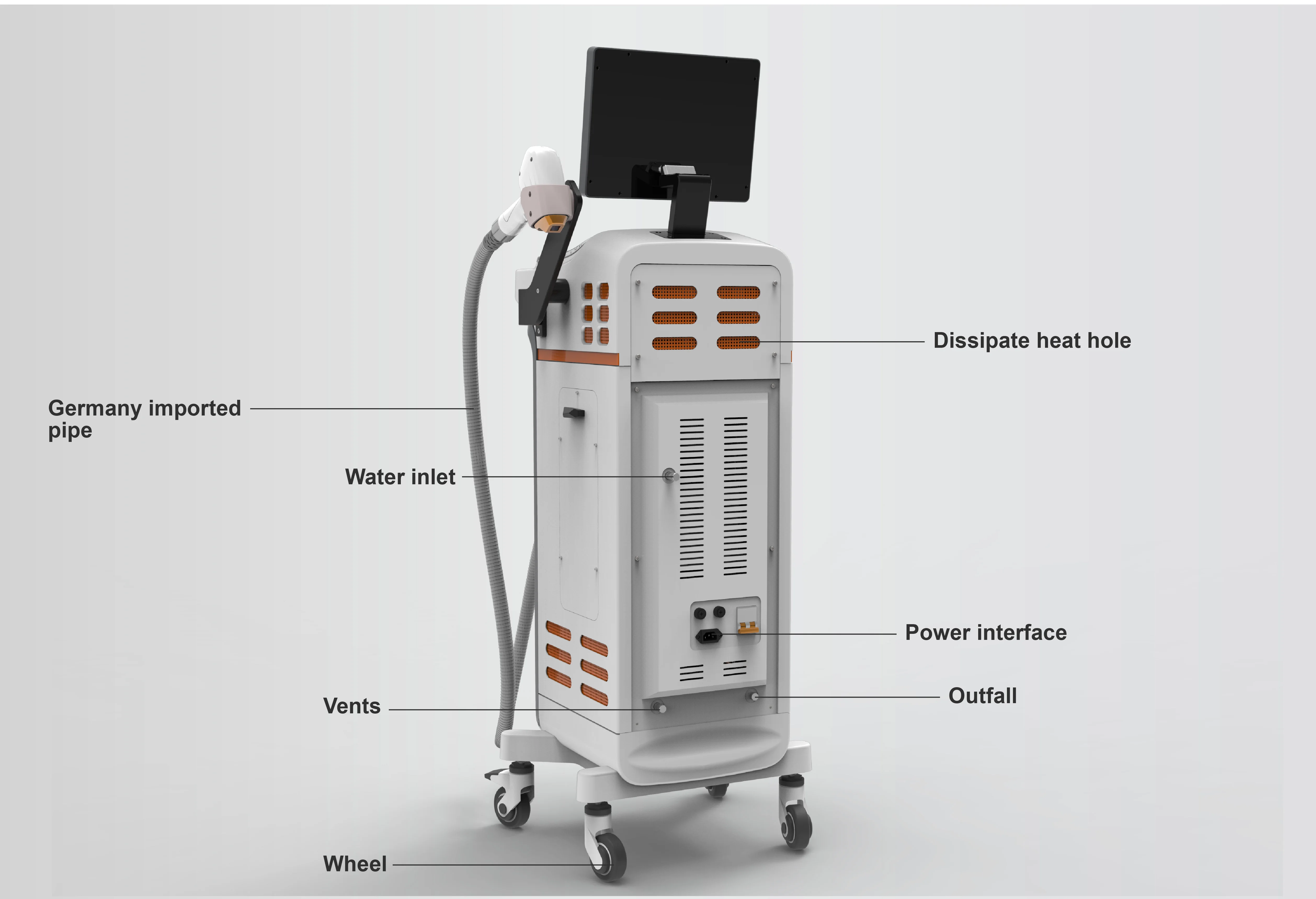 1200 Вт высокомощный 755 808 1064 диодный лазер для волос Remvoal машина для клиники кожи салон спа