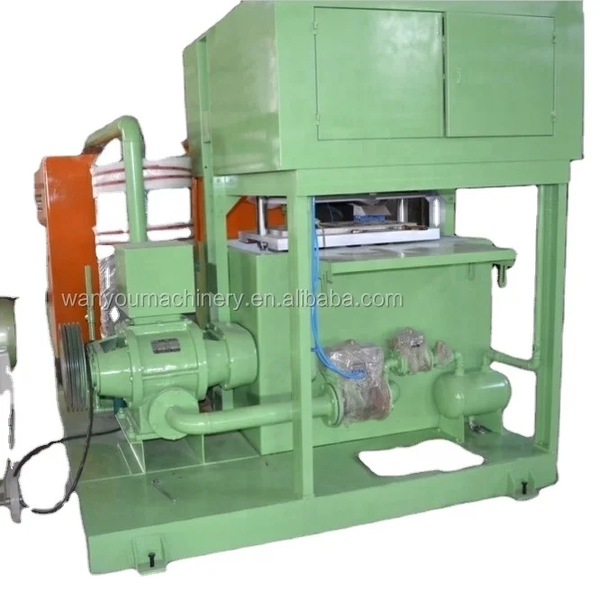 Waste Paper Recycling Pulp Molding Egg Tray Carton Box Making Production Line Machine for Farm Machinery