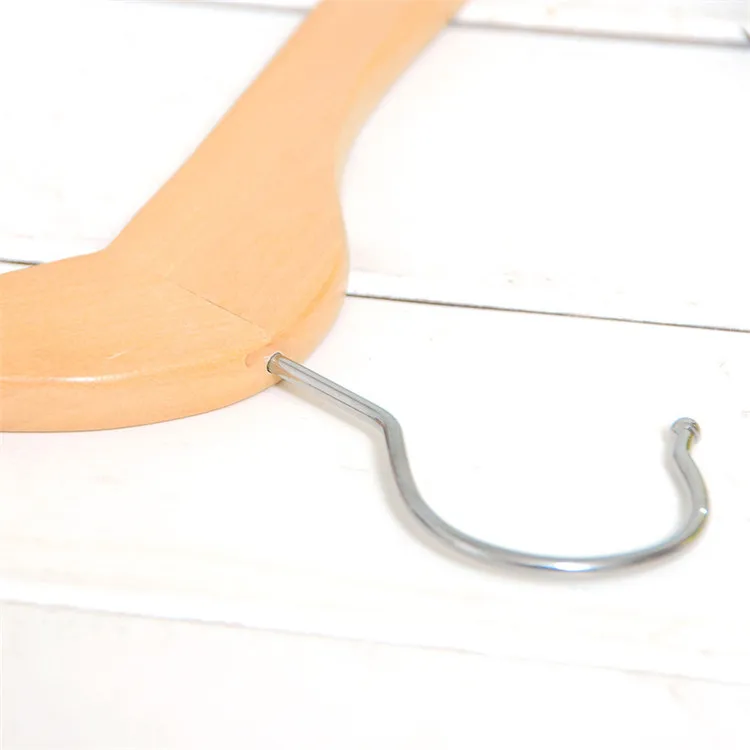 Hot Selling Non Slip Wooden Kids Hanger Children Hangers Wholesale