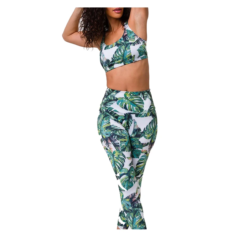 Custom High Quality Half Top Printed Yoga Bra Custom Made in China Elastic Women Sportswear Fitness & Yoga Wear Custom Designs