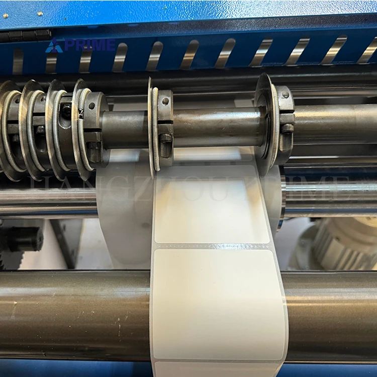 High-Speed Automatic Roll Self-Adhesive Label Sticker Rotary Die Cutting Machine Post-Press Equipment