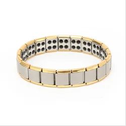 CX31 Balry European and American fashion jewelry popular titanium steel bracelet Stainless steel Mens Magnetic Therapy Bracelet