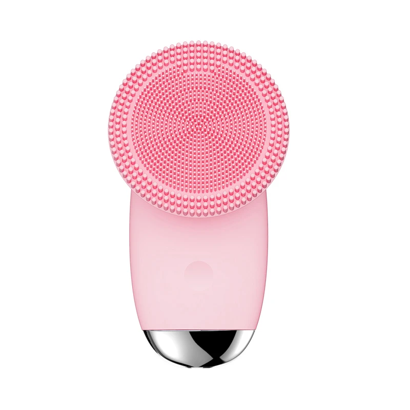 Facial Cleansing Brush Silicone Face Scrubber Rechargeable Waterproof Face Scrub Brush Makeup Remover Deep Cleaning Exfoliating