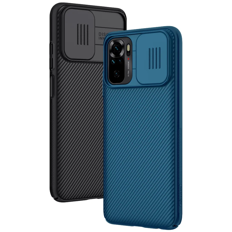  Чехол Nillkin для Redmi Note 10 защитный чехол Camshield чехол-накладка защиты объектива Жесткий Xiaomi Note10 4G 5G