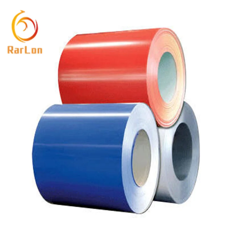 600 mm Width All Ral Colors Hard Material Glossy or Matt Surface PE PVDF Paint 0.5~0.8 mm PPGI Steel Coil Supplie