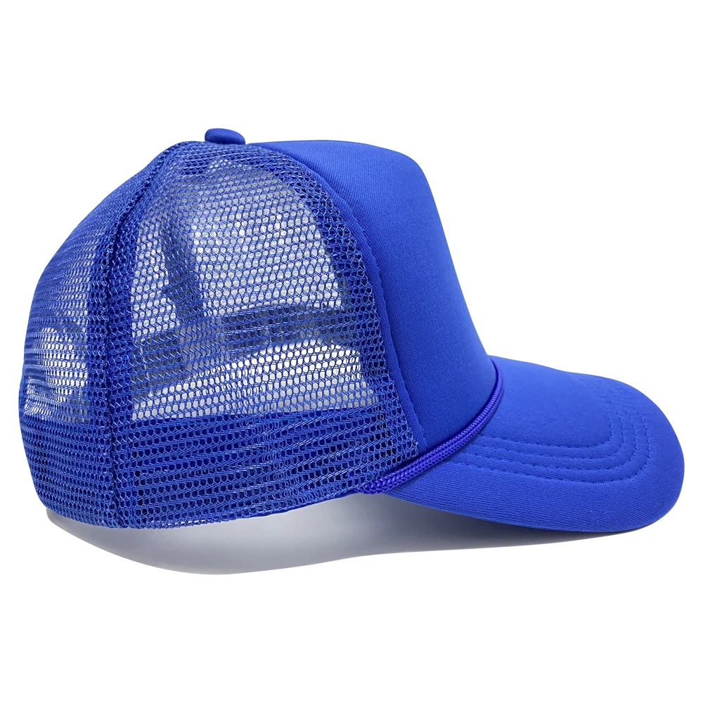 Wholesale hip hop Blank Custom 5 Panel Sport Gorras Embroidery Cotton Print Logo Baseball Mesh Foam Hats Trucker Cap