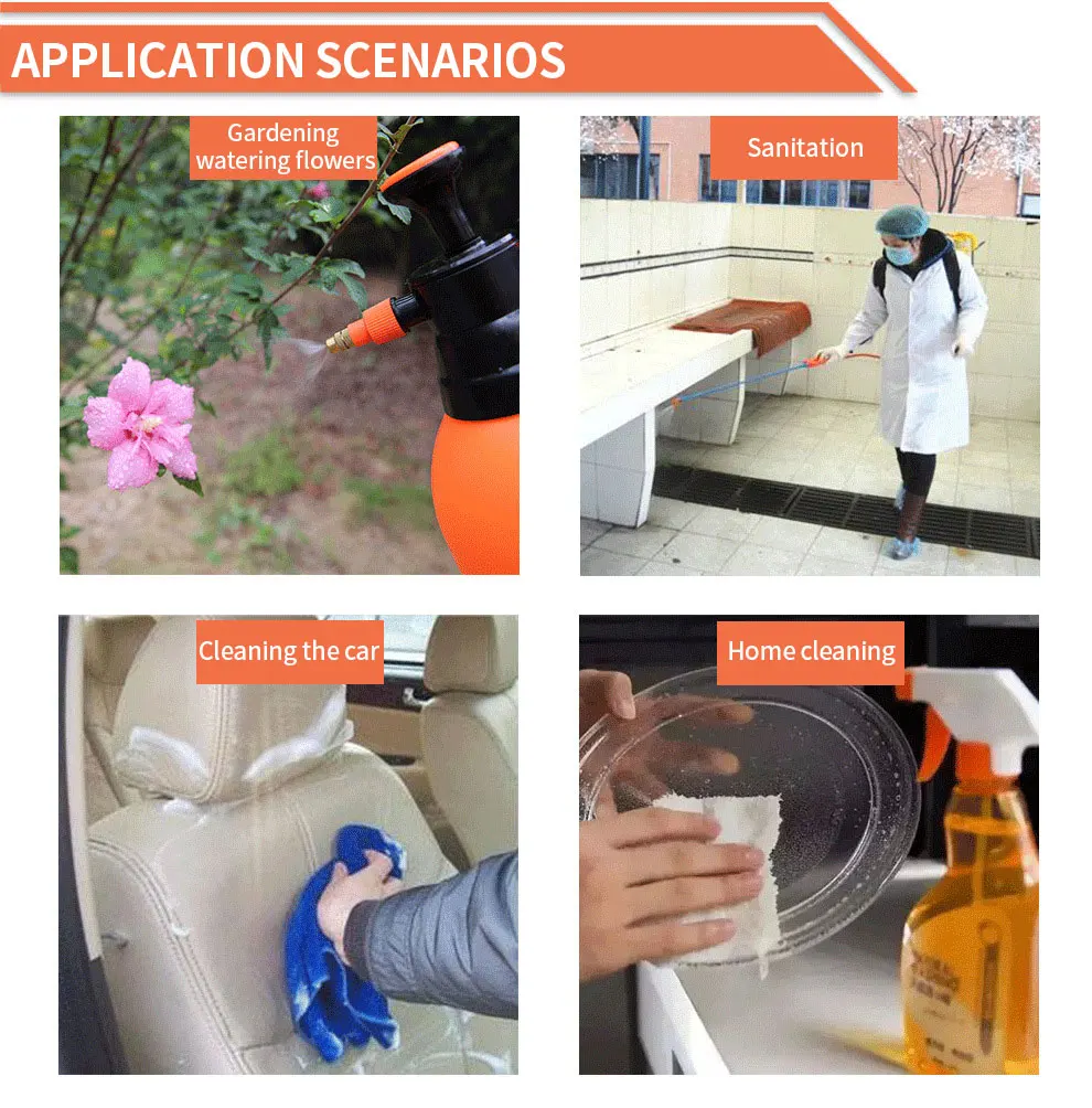 2024 outdoor portable gadget 1 / 1.5 Lspray bottle summer products home and garden for watering