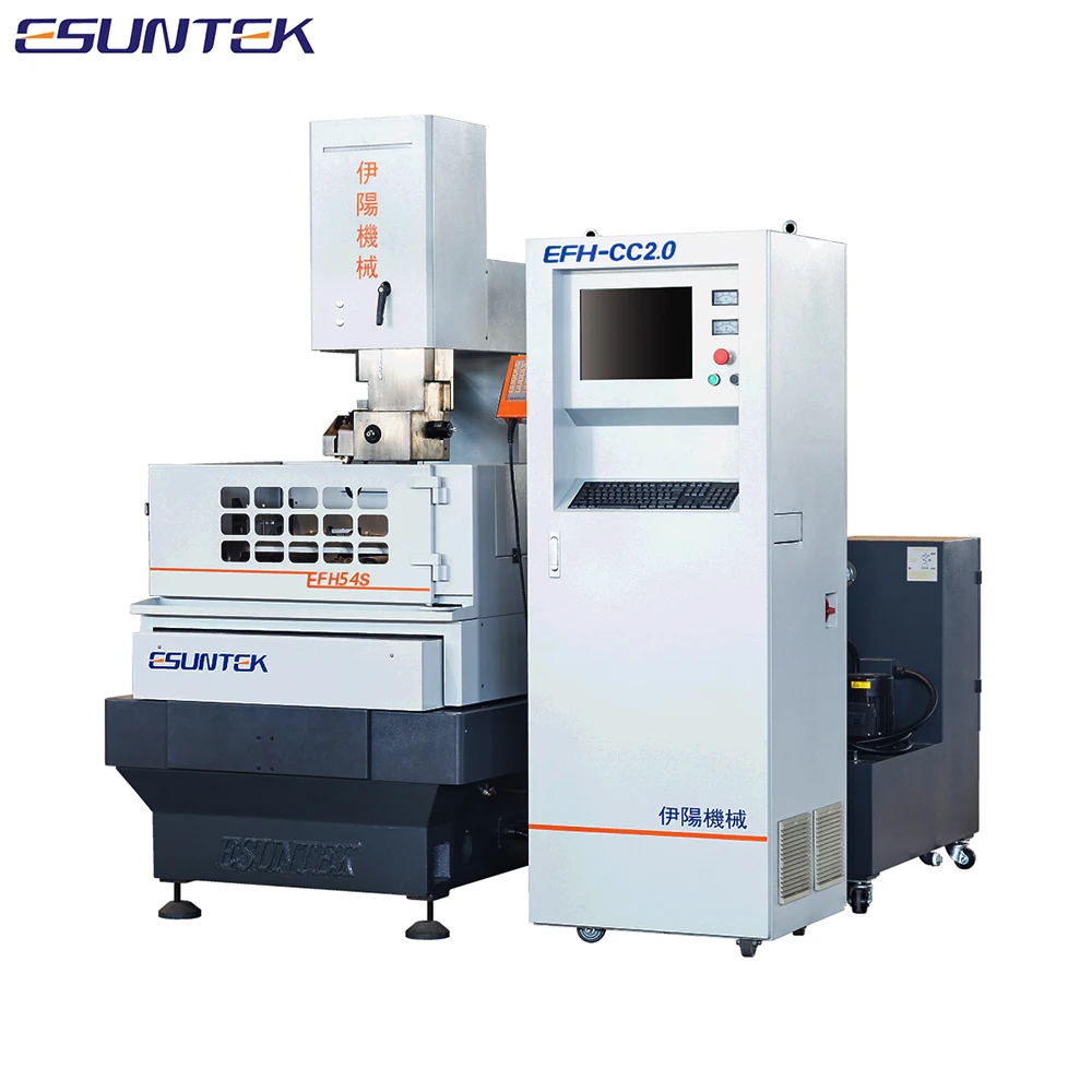 Esuntek high precision 5 Axis CNC wire EDM machine with servo motor drive  multi cut finishing