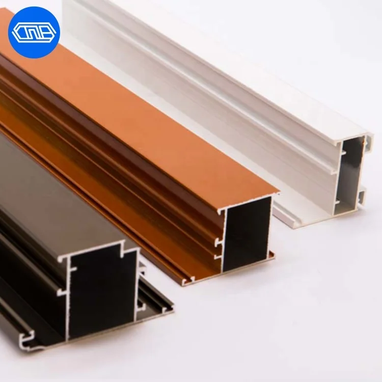 Wholesale Custom  Aluminum Extrusion Press Extruder Manufacturing Black Silver Anodised Aluminum Profile