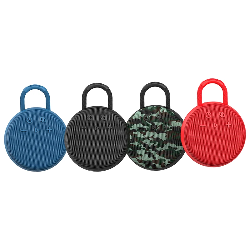 Wholesale Circular Shape Blue Tooth Speakers Wireless Round Stereo IPX7 Mini Portable card Usb Speaker