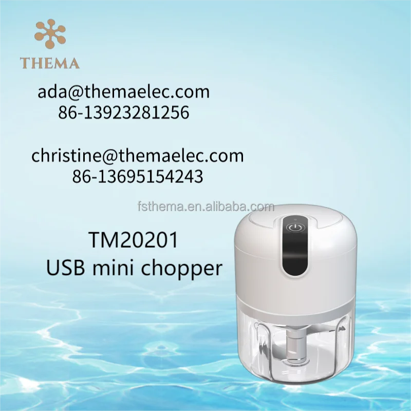 Low Price Portable Automatic Mini USB Charge Wireless Baby Food Meat Vegetable Blender Mixer Processor Slicer Chopper