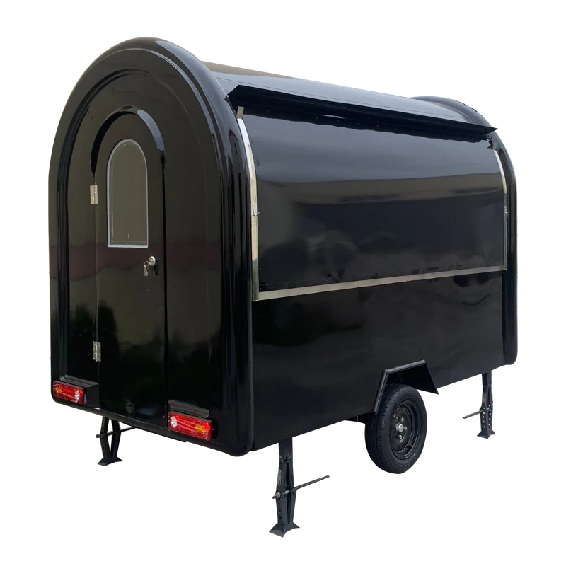 Высококачественный мобильный трейлер для кофе, фургон для мороженого, мобильная Кухонная Тележка, грузовой фургон для продажи еды