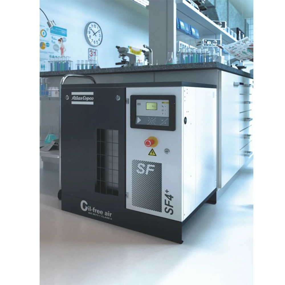 atlascopco SF4 SF8 SF SF11 SF15 SF17 SF22 SF35 oil free atlas copco air compressor