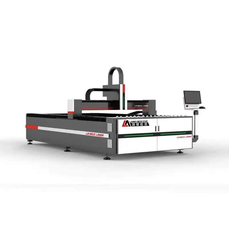 3000w Steel sheet metal fiber laser cutting machine for Stainless Aluminum