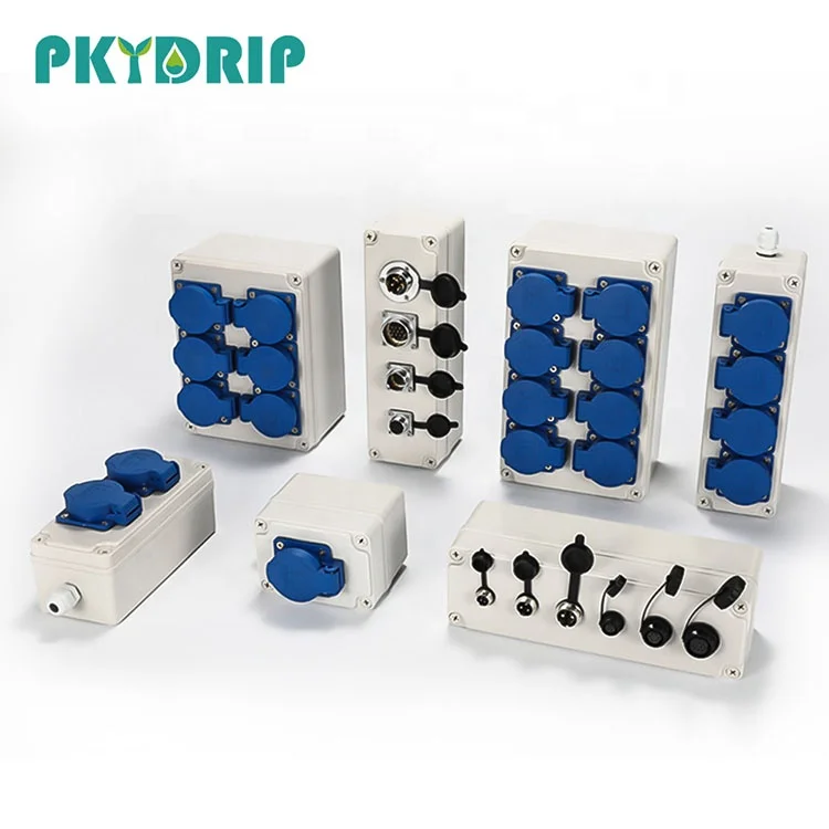 IP67 Outdoor Plastic Waterproof Box, Monitoring Power Supply Electrical Distribution Box, Cable Junction Box