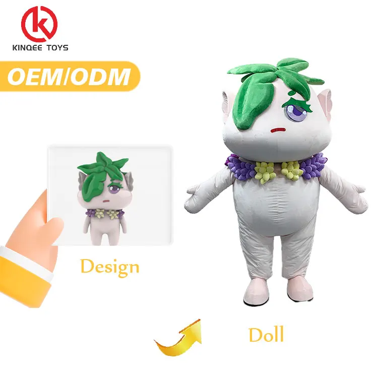 Halloween Christmas Party Advertising Body Props Cartoon Cosplay Mascot Costume for Adult