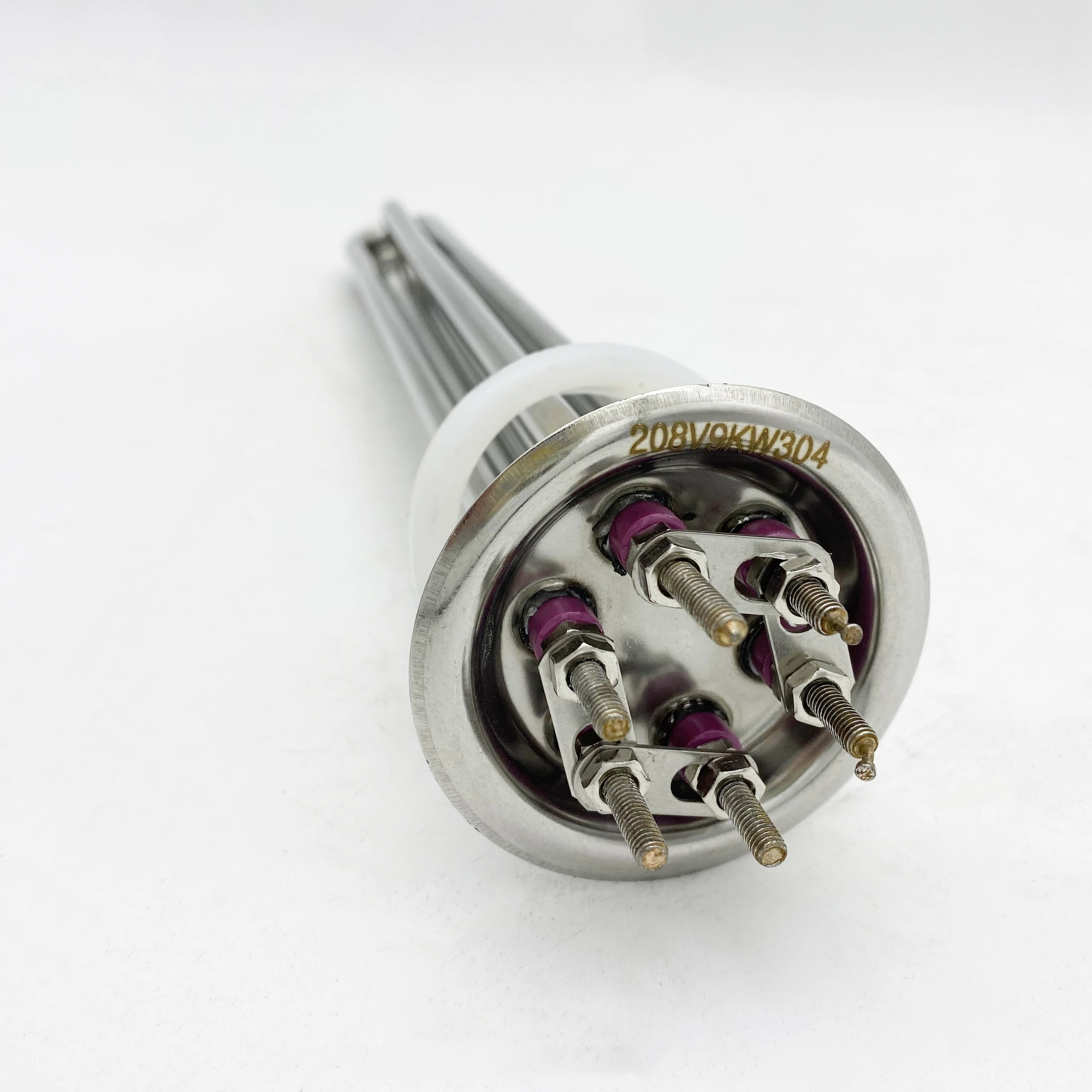 heavy oil electric flange immersion heater,flange tubular heater