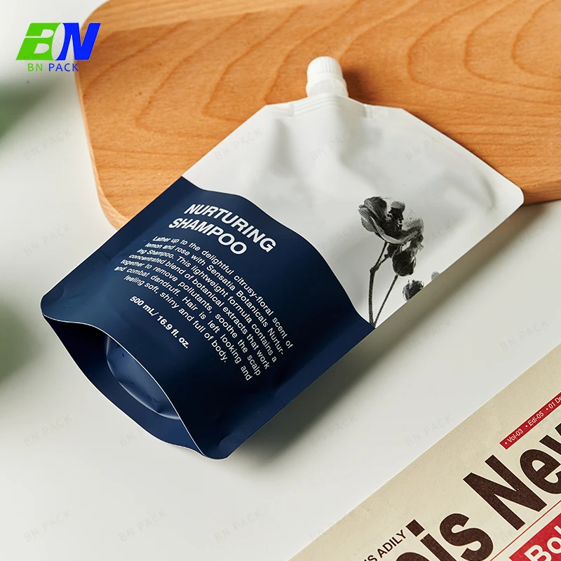 Recyclable Plastic Hand Wash Spout Pouch Juice Packaging Liquid Packaging Pouches