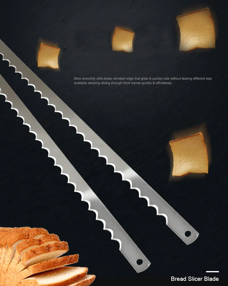 Dete Bread Crouton Cutter Bread Slicer Blades  Food Slice Slicing Machine blade Toast Cutting Machine blade