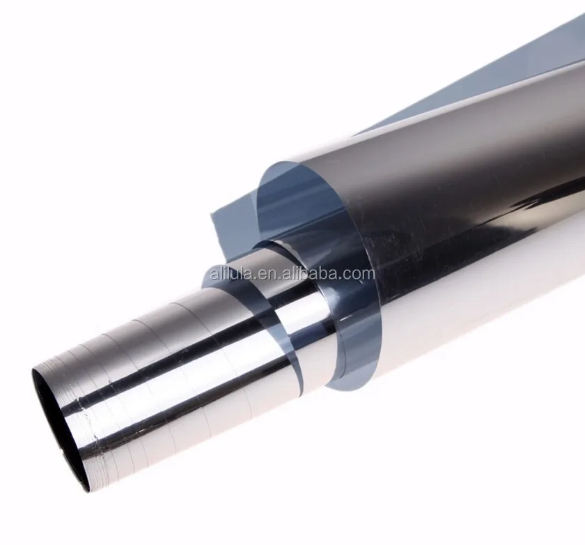 Solar Control Window Film,Daytime Privacy One Way One Way Mirror Window Film with Free Window Tint Tools
