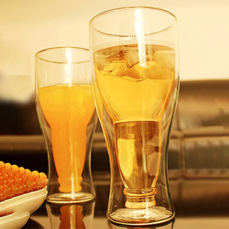 Double Plastic Wine and Beer Glass Cups