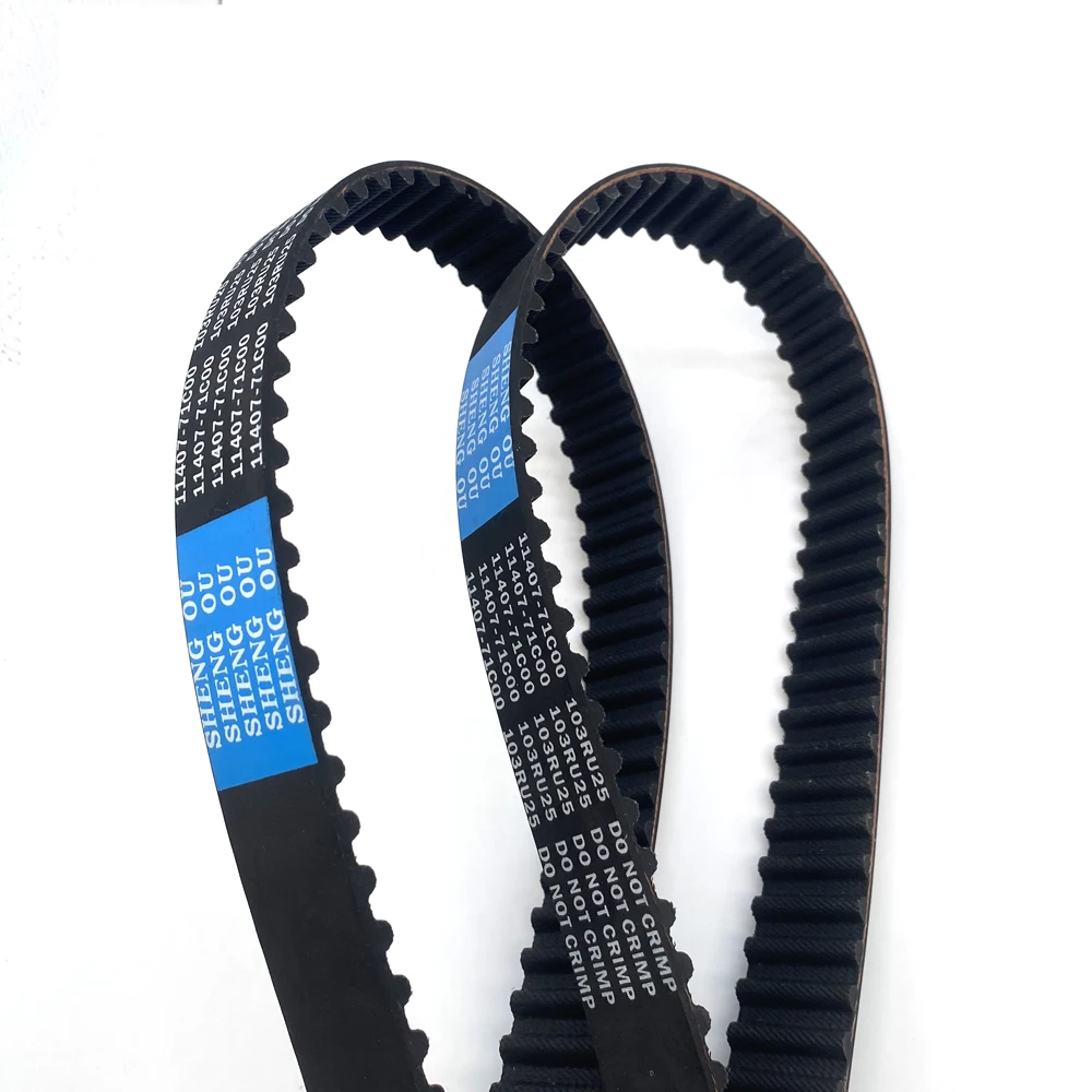 High quality timing belts for various brands of cars