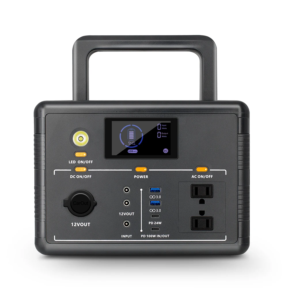 Home Outdoor Camping  500w 518.4W energy storage system portable Solar power station energy storage battery