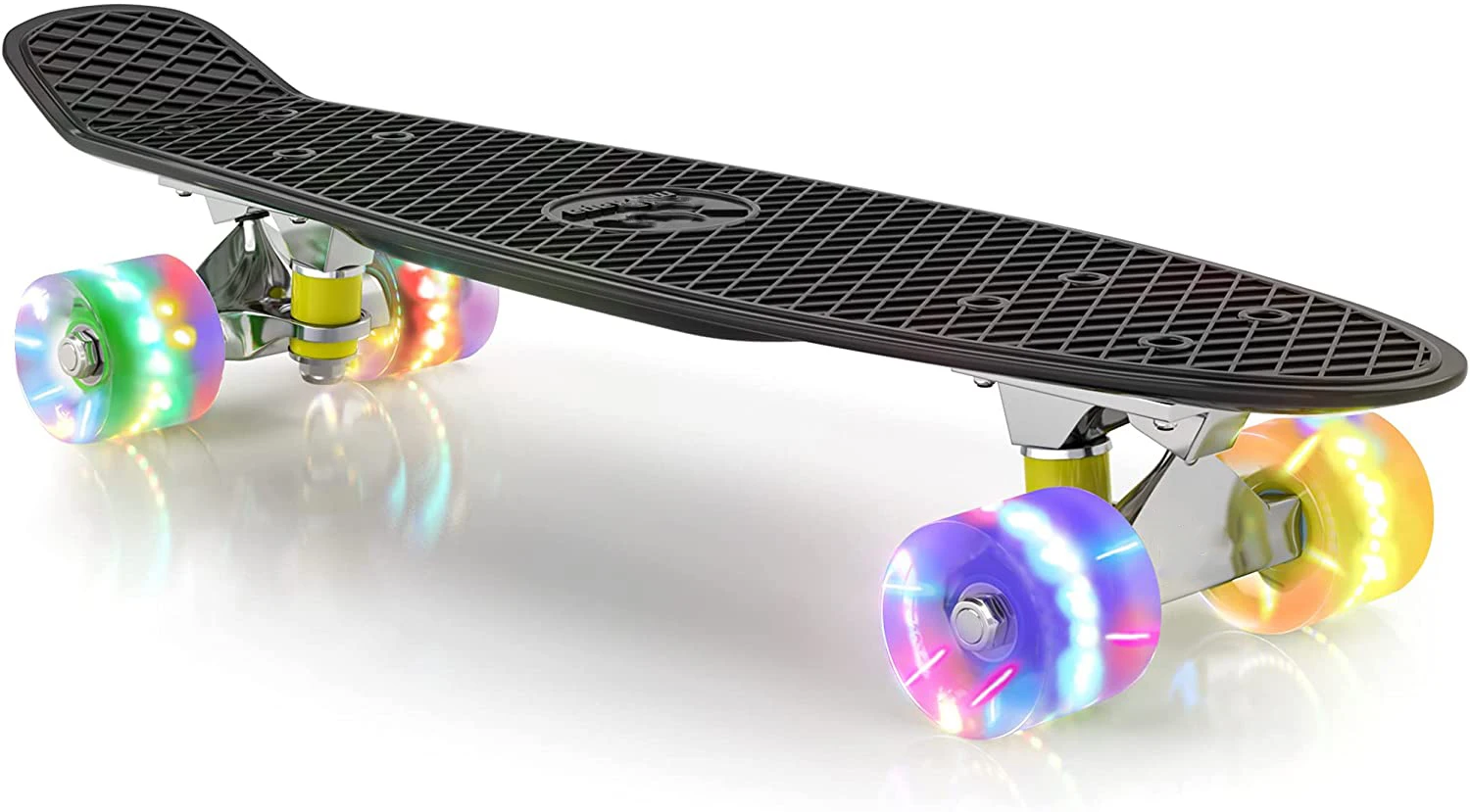LED board skateboards eaglider fish board ridge cruiser skateboard